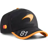 Puma McLAREN MASTERCARD F1 TEAM Replica Piastri Baseball Cap, Accessories, Black, OSFA