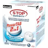 Ceresit Dehumidifier Fugt- og lugtopsamler Perletabletter, 2x 300g