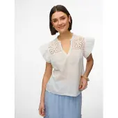 Vero Moda Bluse 'VMLine' hvid