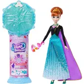 Disney Dukke - Fashion Doll Reveal Anna - - OneSize - Dukke