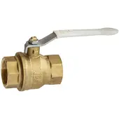Maestrini 1´´ Messing Forkromet Kugleventil
