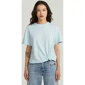 G-Star Washed Relaxed Knot T-Shirt - Light blue - Women