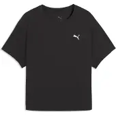 Puma Run coolCELL Boxy Tee Women, Clothing, Black, L