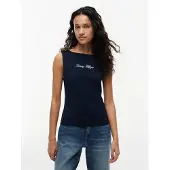 Tommy Hilfiger Ww0ww50947 ærmeløs T-shirt