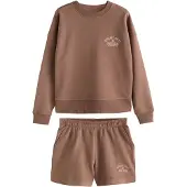 Next Hjemmedragt choko / lyserød