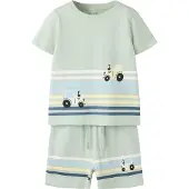 Name it Shortssæt - NmmHectors - Pale Aqua - - 6 år (116) - Shorts