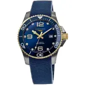 Longines Herreur L3.782.3.96.9 HydroConquest Blå/Gummi Ø43 mm