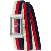Gucci Dameur YA147502 G- Frame Flerfarvet/Læder