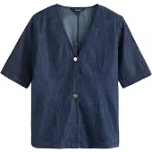 Next Bluse mørkeblå
