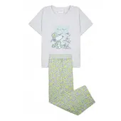 Women´secret Pyjamas lyseblå / lysegrå / lysegrøn