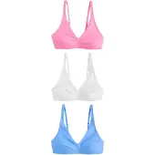 Next BH 'Ultimate Comfort' himmelblå / lys pink / hvid