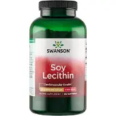 Swanson Health , Soja Lecithin, 1,2 g, 180 Bløde Gel