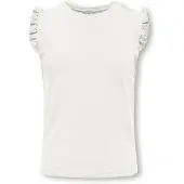 ONLY GIRLS Overdel 'KOG30 AIAH' hvid