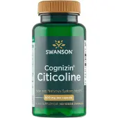 Swanson Health , Cognizin Citicoline, 500 mg, 60 Veggie Kapsler