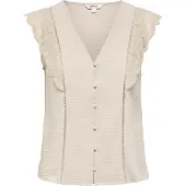 ONLY Bluse 'ONLMETTE' lysebeige
