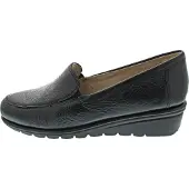Caprice Slipper, black, made of Leather, Size 40