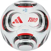 Adidas Fodbold Tiro Pro - Hvid/Sort/Rød, størrelse Ball SZ. 5