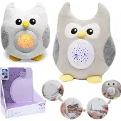 Woopie Baby Pliušinis Miego Pagalbininkas 2in1 Pelėda - 10 Migdomųjų
