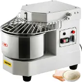 Vevor kommerciel dejmixer Spiraldejblander med 8,5 Qt rustfri stålskål