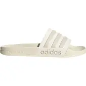 Adidas Pantoletter 'Adilette Shower' lysegrå / offwhite