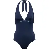 Tommy Hilfiger Underwear Badedragt mørkeblå / hvid
