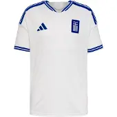 Adidas Greece 26/27 Hjem T-shirt Med Korte ærmer
