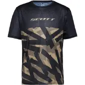 SCOTT - MTB tøj - Vertic LT SS Tee M Black til Unisex - Størrelse XL - Sort
