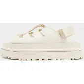 Ugg UGGtil kvinder. 1179370 GoldenGlow Toggle beige sandaler (39), 3-5 cm, Blonder, Casual, Bæredygtig, Genanvendt polyester
