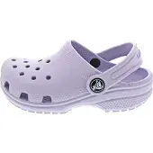 Crocs Åbne sko 'Classic' lilla / sort / hvid