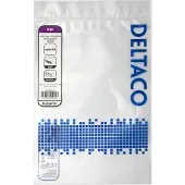 Deltaco HDMI - DisplayPort-adapter, 4K/60Hz, 0,2 m, sort