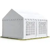 TOOLPORT 3x5m, Partytelt, PVC-teltdug, hvid