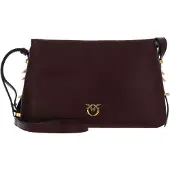 Pinko Skuldertaske 'TRIPLET MINI VITELLO MORBIDO 105883 A0QO' violetblå