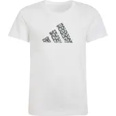 Adidas Animal Print Graphic T-shirt Med Korte ærmer