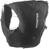 Salomon - Trailrygsække - Adv Skin 12 Set W Black / Asphalt til Unisex - Størrelse L - Sort
