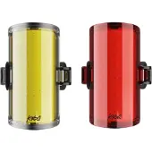 Knog Cobber Reflex Twinpack, front and rear bike light set