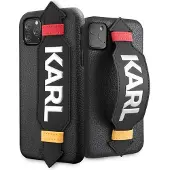 Karl Lagerfeld -remetui til iPhone 11 Pro 5,8" - Sort