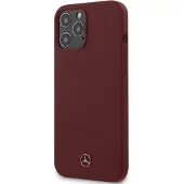 Mercedes Silikone-etui til iPhone 12 Pro Max - Rød