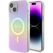 GUESS GUHMP15MHITSP iPhone 15 Plus 6,7" pink/pink hardcase IML Iridescent MagSafe