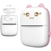 24hShop Termisk miniprinter HURC9 - Pink
