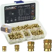 Ruthex M2/m3/m4/m5 Assortment Box-270pcs Gevindindsats Sæt