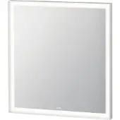 Duravit L-Cube spejl 65x70cm - Version sensor, led lys, hvid