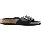 Birkenstock Madrid Big Buckle Oiled Natural Leather Sandaler