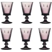 La Rochère Abeille vinglas 24 cl 6-pak Aubergine