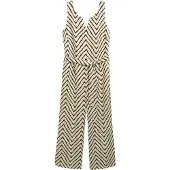 Tom Tailor Linen Slit ærmeløs Jumpsuit