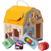 Lilliputiens Aktivitetshus - Sound And Shapes Discovery House - - OneSize - Aktivitetslegetøj