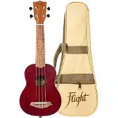 Flight NUS380 Soprano Ukulele Coral