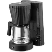 Alessi Plissé kaffemaskine Sort
