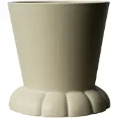 DBKD Flora krukke Ø19 cm Creme
