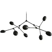 101 Copenhagen Drop Chandelier lysekrone Burned Black