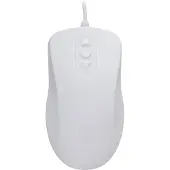 Active Key AK-PMH12 - Standard Sized - mus - medical, hygienic design - optisk - 5 knapper - kablet - USB - hvid